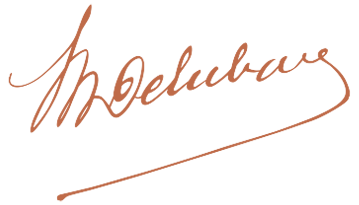 Signature de Maurice Delubac, Fondateur de la banque Delubac & Cie