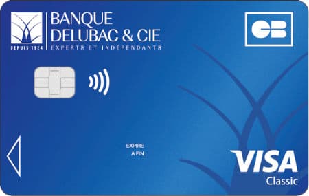 Carte Visa classic Delubac